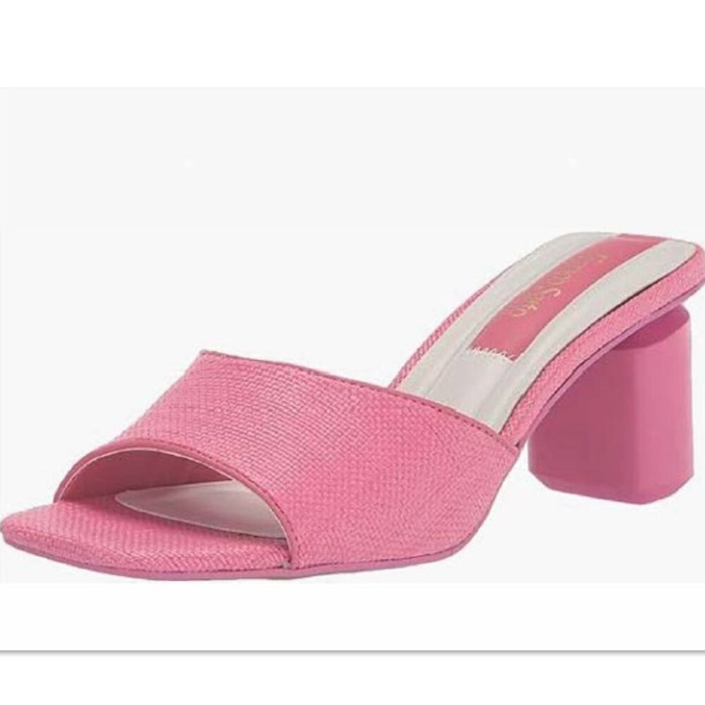 Franco Sarto Women's Linley 2 1/2" Heel Sandals in Pink Size 6.5(36.5) NWOB
